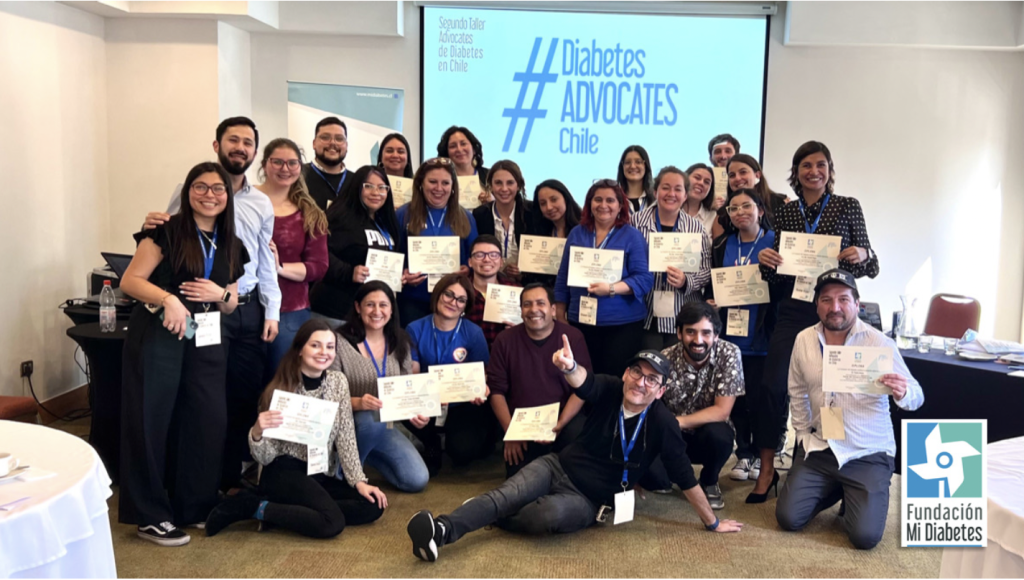 Grupo de asistentes al Taller Diabetes Advocate Chile